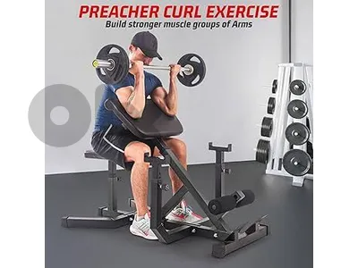 Preacher curl new for home and studios heavy duty Preacher curl new for home and studios heavy duty