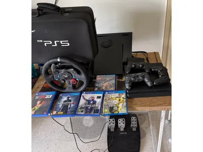 ps4 with logitech 29 driving force racing wheel