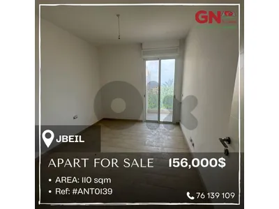 Apartment for sale in Jbeil 110m² ONLY for 156K في جبيل Apartment for sale in Jbeil 110m² ONLY for 156K في جبيل