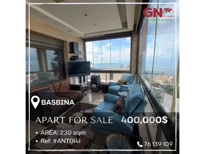 Apartment for sale in Basbina Batroun 230m² ONLY for 400K في بسبينا البترون