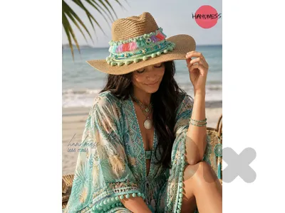 NEW-premium qualiry beach cowboy cut hats
