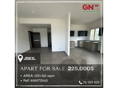 Apartment for sale in Jbeil 125m²+50m² terrace ONLY for 225K في جبيل