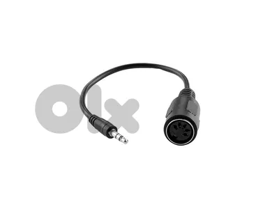 adapter 5 pin MIDI  female to 3.5mm TRS male