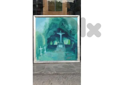 لوحة رسم زيتي اوروبية