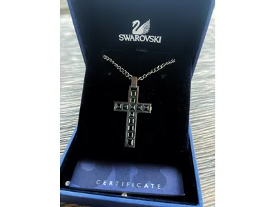 Swarovski Midnight Cross Pendant