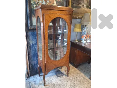 french antique vetrine display cabinet
