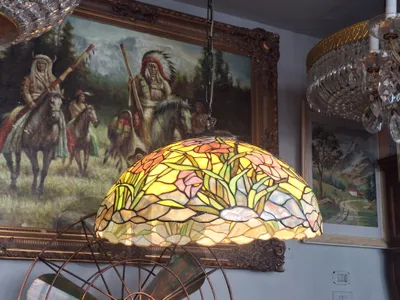 antique tiffany chandelier