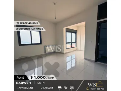 🏠 270 SQM Duplex (Separated Apartments) for RENT in Rabweh!