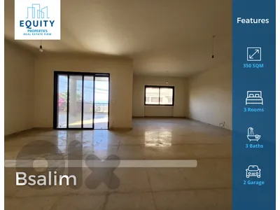 200 SQM Apartment With 150 Terrace For Sale In Bsalim #RH38050 200 SQM Apartment With 150 Terrace For Sale In Bsalim #RH38050