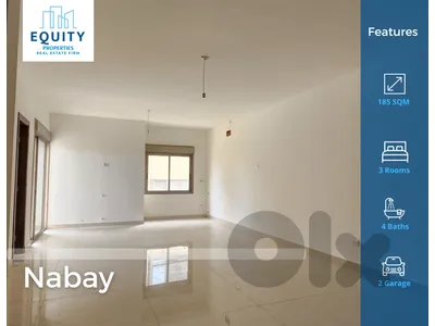 185 SQM Apartment With Terrace For Sale In Nabay شقة للبيع #RH38357