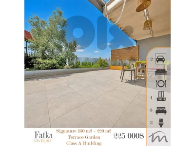 Fatka | Fully Furnished 150m² + 200m² Terrace-Garden | Building Age 10