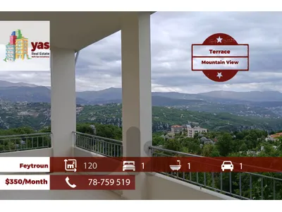 Feytroun 120m2 | Rent | Terrace | Mountain View | Catch | JO