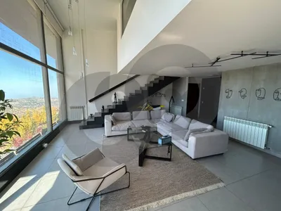 CHALET/duplex/garden 300 SQM/mountain view/ tilal Faqra/تلال فقرا  /  REF#JM136616