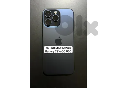 15 PR0 MAX 512GB