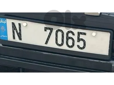 special car plate