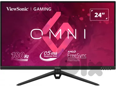 Used ViewSonic VX2428J 24″ 180hz 0.5ms Adjustable Gaming Monitor | 6 M
