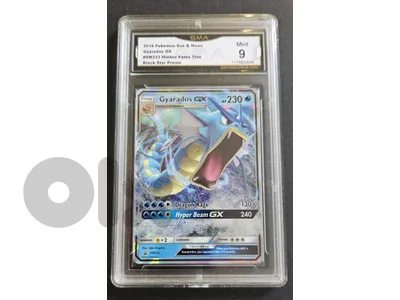 Pokémon Gyarados GX – GMA 9 Graded Pokemon Card