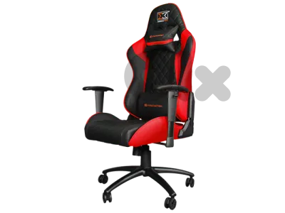 Xigmatek Hairpin Red Gaming Chair Used
