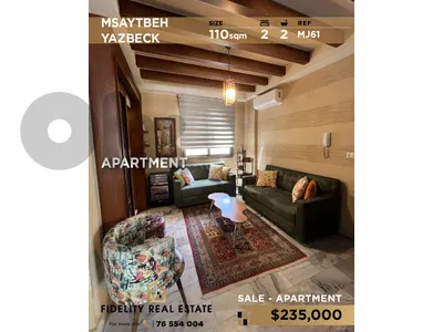 Apartment for sale in Msaytbeh MJ61 شقة للبيع في مصيطبة