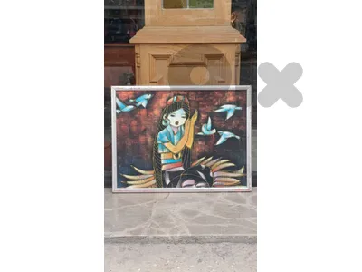 لوحة رسم زيتي اوروبية