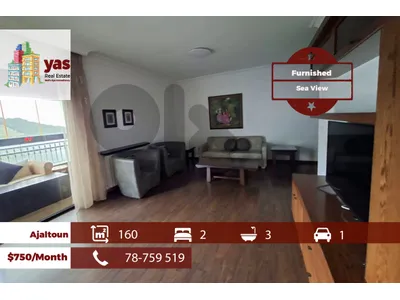 Ajaltoun 160m2 | Furnished | Well Maintained | Sea View | KH