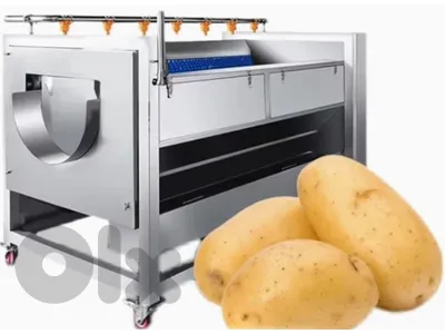 Potato Brush Washing Machineغسل البطاطا بالفرشاة