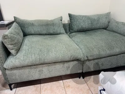 2 Modular Modern Sofas – Like New