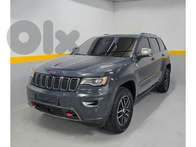 Jeep Grand Cherokee 2018 Trailhawk 2018 4x4 Low Mileage Nardo Blue Jeep Grand Cherokee 2018 Trailhawk 2018 4x4 Low Mileage Nardo Blue