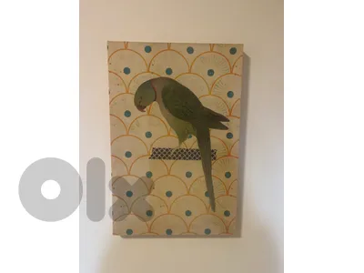 printed fabric painting