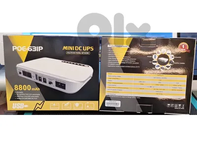 POE-63IP MINI DC UPS 8800MAH