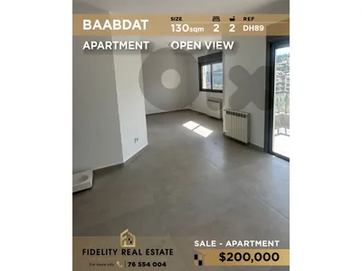 Apartment for sale in Baabdat DH89 شقة للبيع في بعبدات Apartment for sale in Baabdat DH89 شقة للبيع في بعبدات