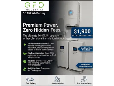 The Ultimate 16.07kWh Power Solutions: 100% Turnkey. Zero Hidden Fees.