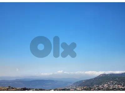 1500 SQM Land in Zaarour, Metn overlooking the Mountains and the Ocean