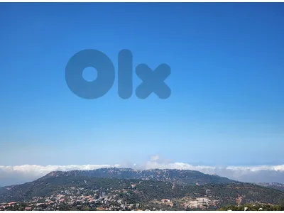 5480 SQM Land in Zaarour, Metn Overlooking the Mountains and the Ocean