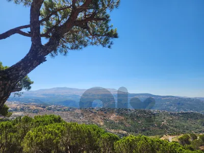 1720 SQM Land in Bolonia, Metn Overlooking the Mountains