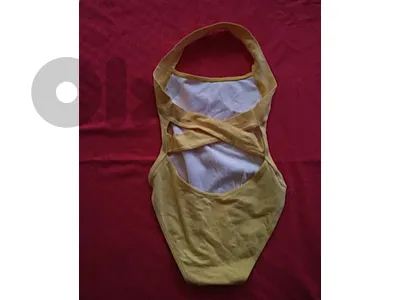Yellow swimsuit (38,Made in France) - Not Negotiable
