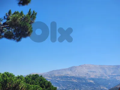 1860 SQM Prime Location Land in Bolonia, Metn Overlooking the Mountain