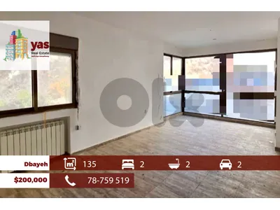 Dbayeh 135m2 | Open View | Calm Area | Prime Location | MJ