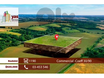 Baabdat 1190m2 | Commercial Land | Prime Location | TCH Baabdat 1190m2 | Commercial Land | Prime Location | TCH