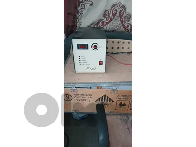بطارية عدد ٢ + Aps 3 kva