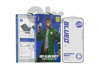 Blueo Anti Glare Matte 3D Tempered Glass for iPhone 17 Pro / 17 / 16 pro