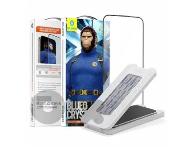 Blueo Crystal Anti-Scratch Screen Protector Applicator for Apple iPhone 17 Pro Max / 16 Pro
