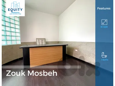35 SQM Shop For Rent In Zouk Mosbeh Great Location #RK38925