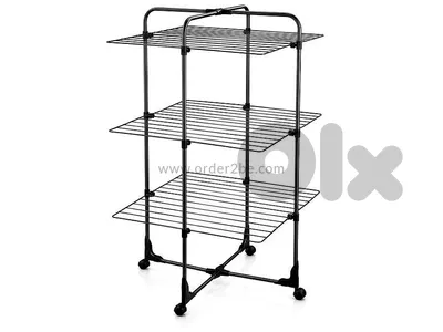 Leifheit 3-Tier Rolling Drying Rack