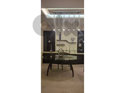 Title: Large Modern Glass Dining Table (185 times 135text{ cm}) – Unique Base