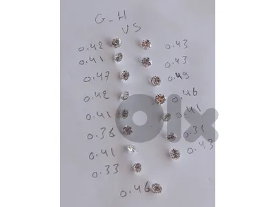 natural round diamond  6.68 ct