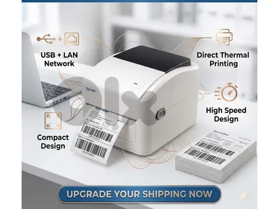 xprinter thermal labels stickers printer usb + LAN network