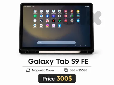 galaxy tab s9 fe - 8gb/256g