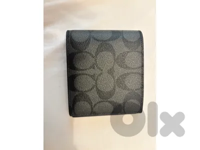 Original Coach Men’s Signature Bifold Wallet – New