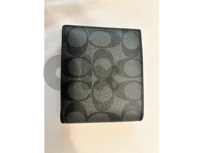 Original Coach Men’s Signature Bifold Wallet – New